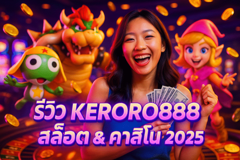 รีวิว KERORO888 สล็อต & คาสิโน 2025