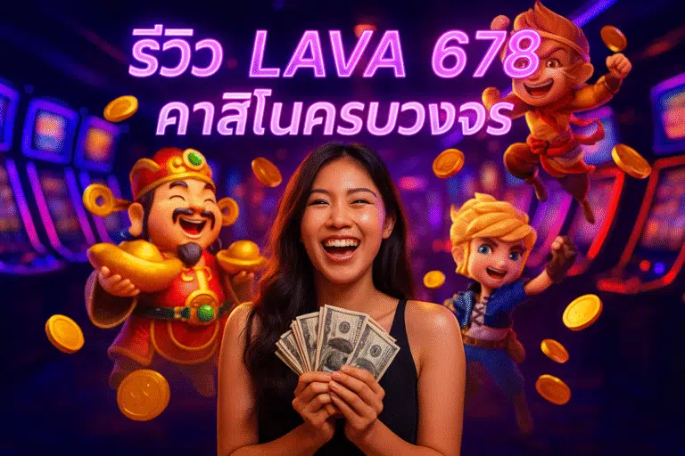 รีวิว LAVA 678 คาสิโนครบวงจร