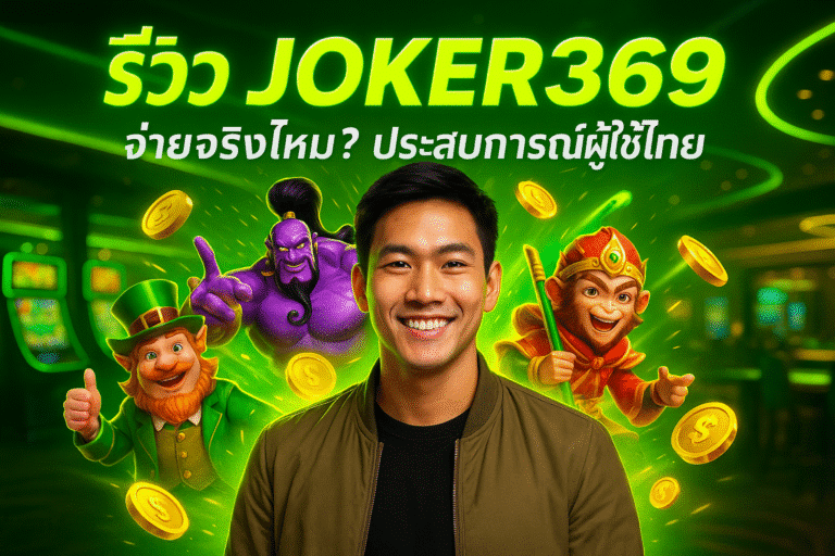 รีวิว JOKER369 จ่ายจริงไหม? ประสบการณ์ผู้ใช้ไทย