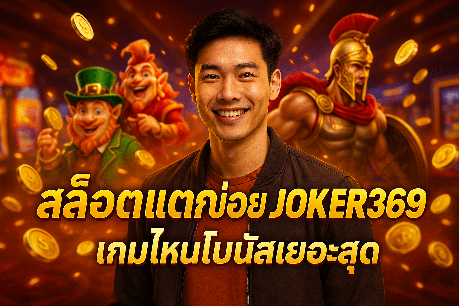 สล็อตแตกบ่อย JOKER369 เกมไหนโบนัสเยอะสุด