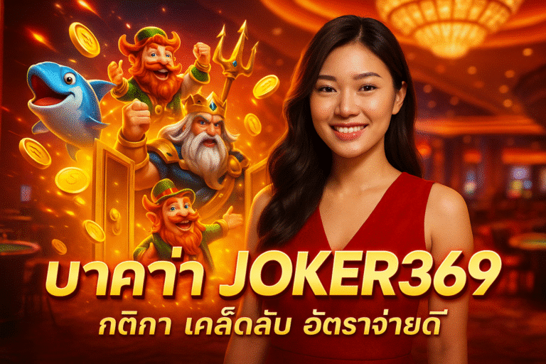บาคาร่า JOKER369: กติกา เคล็ดลับ อัตราจ่ายดี